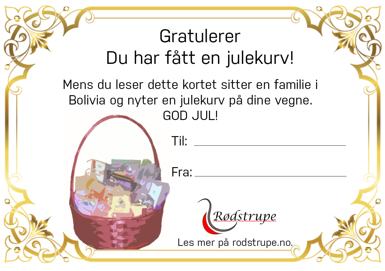 gavekort rodstrupe